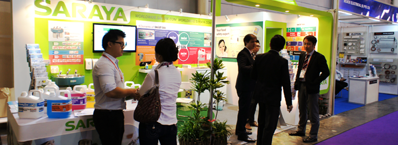 Saraya Hygiene Malaysia participated in Food & Hotel Asia (FHA) held in Singapore from 8th-11th April 2014