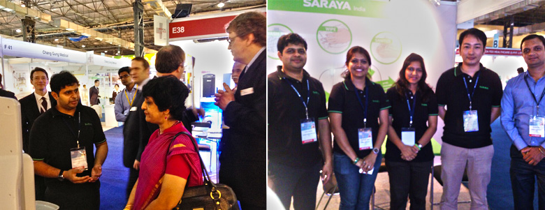Saraya India Participated in 20th Medical Fair India, Being Held at Mumbai From March 14 - 16, 2014