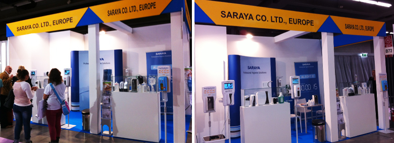 Saraya Europe participated in International Expodental, in Milan Italy from the 16th to the 18th of October