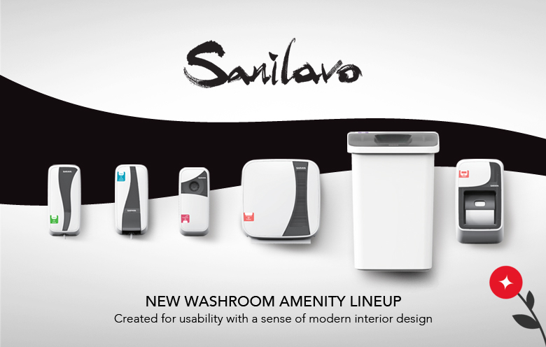 Announcing the new release of Sanilavo Washroom Amenities!