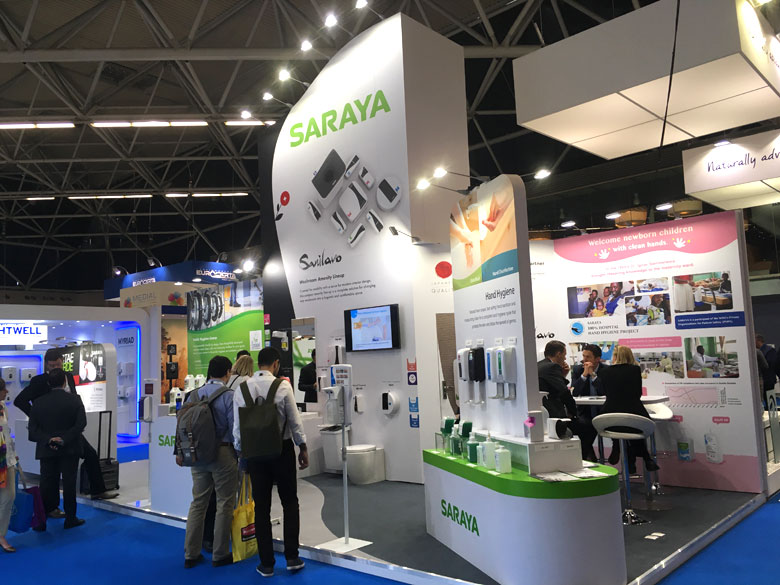 Saraya Europe participated at Interclean Amsterdam 2018