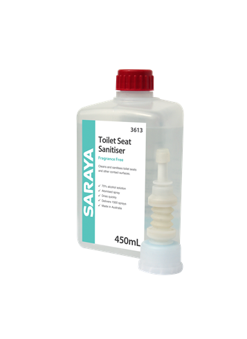 Saraya Toilet Seat Sanitiser 450mL